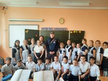 Профилактическая беседа инспектора ГИБДД Гайворонского А.П.